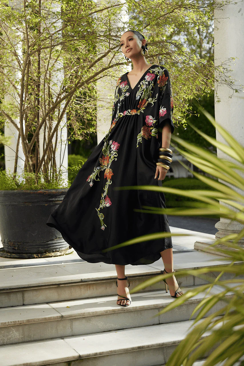 Couture Shinjo Embroidered Caftan - Image 3