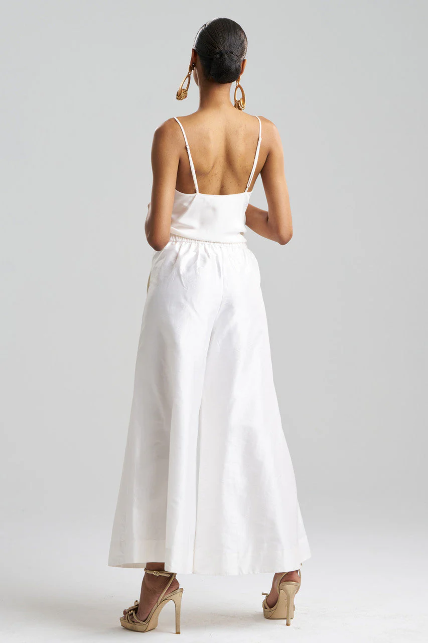 Couture Silk Dupioni Palazzo Pants - Image 3
