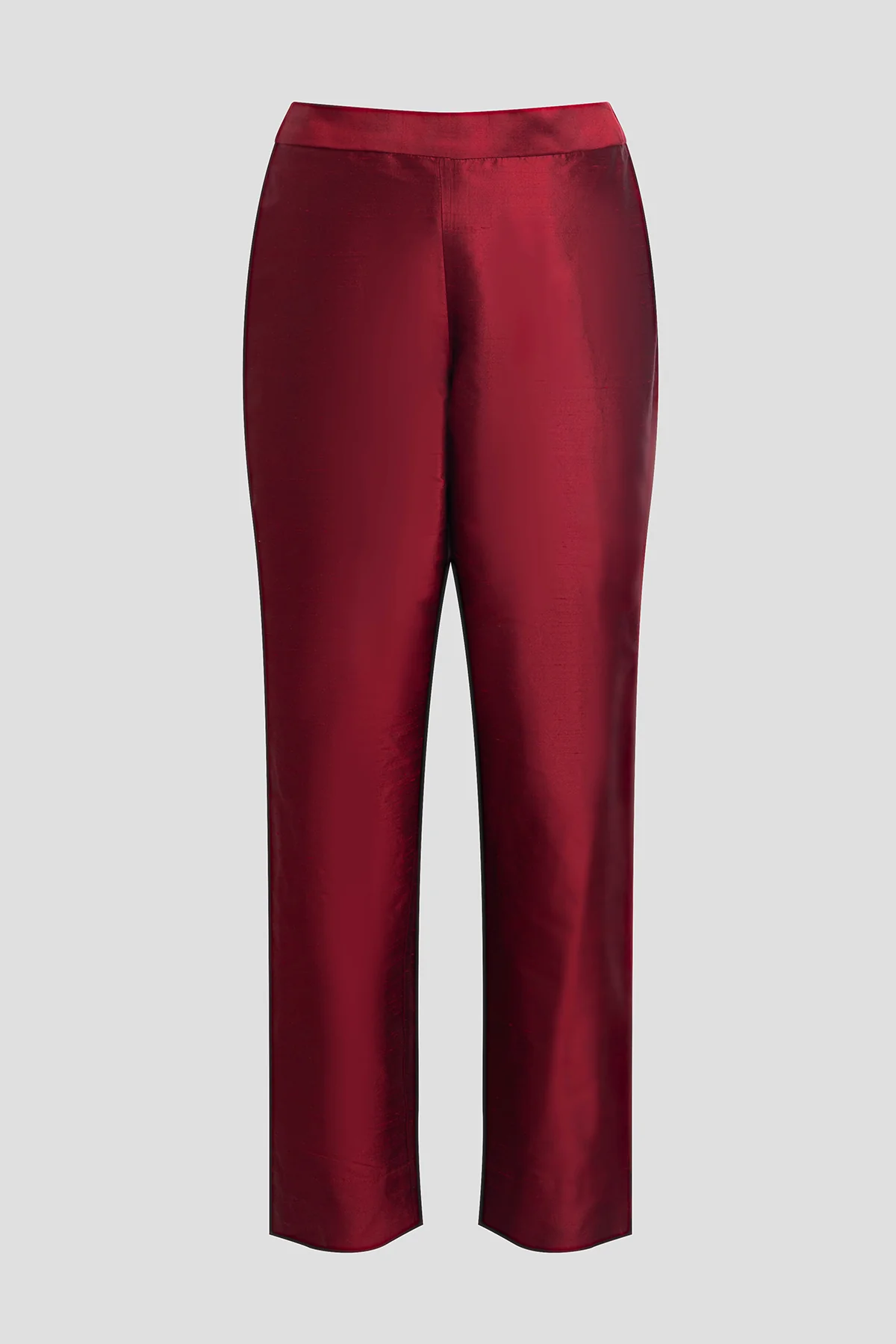 Couture Silk Dupioni Slim Pants - Image 3