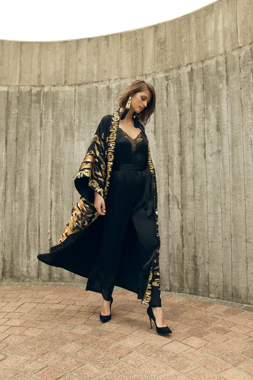 Couture Tiger Stripe Robe - Image 4