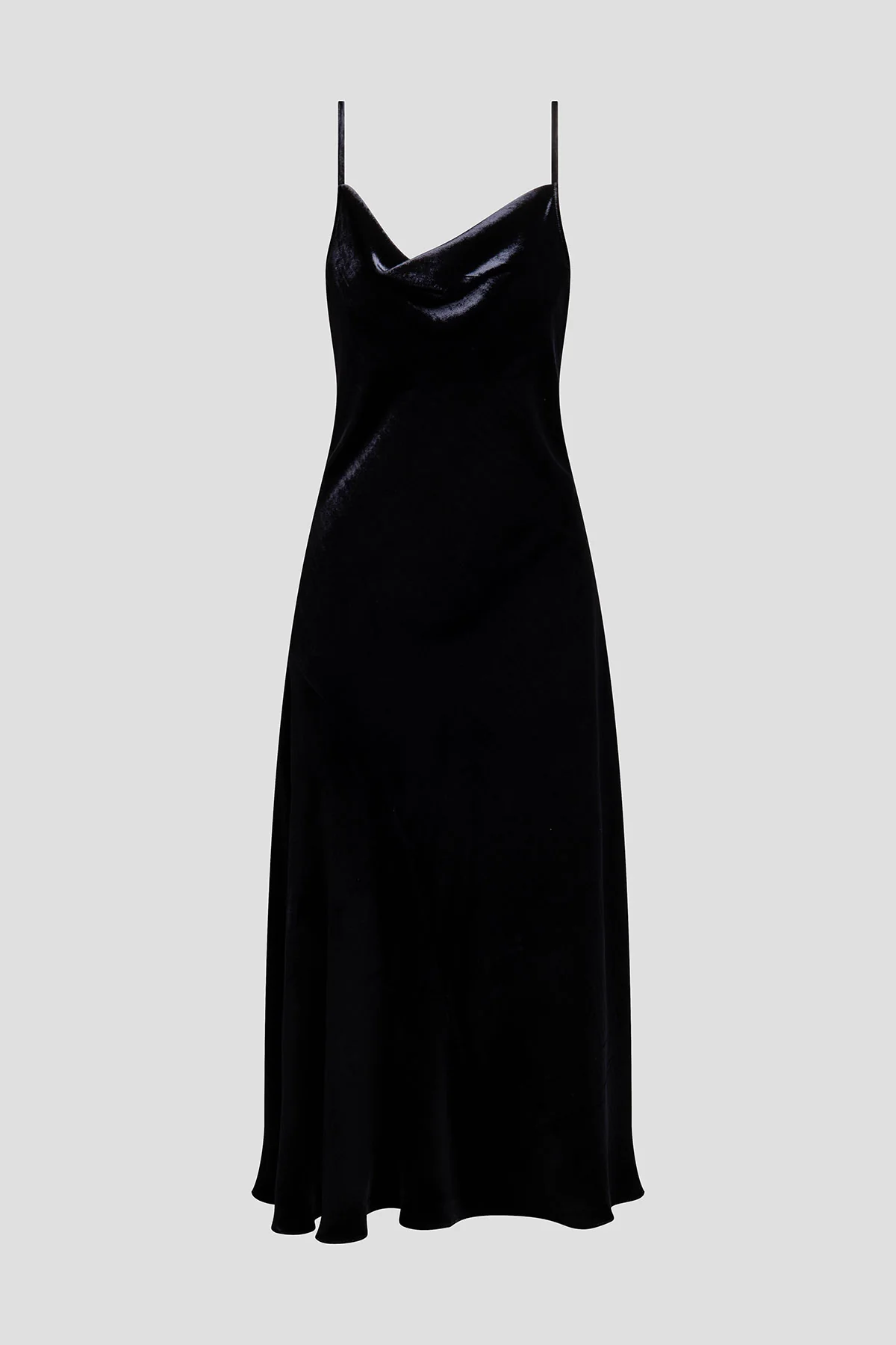 Couture Velvet Silk Slip Dress - Image 3