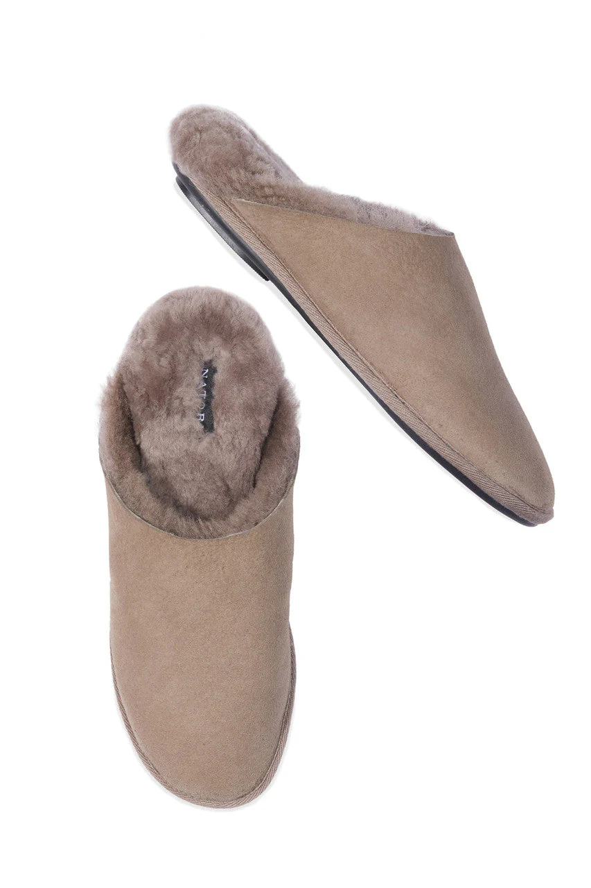 Cuddle Genuine Reverse Shearling Slipper Slide - Image 2