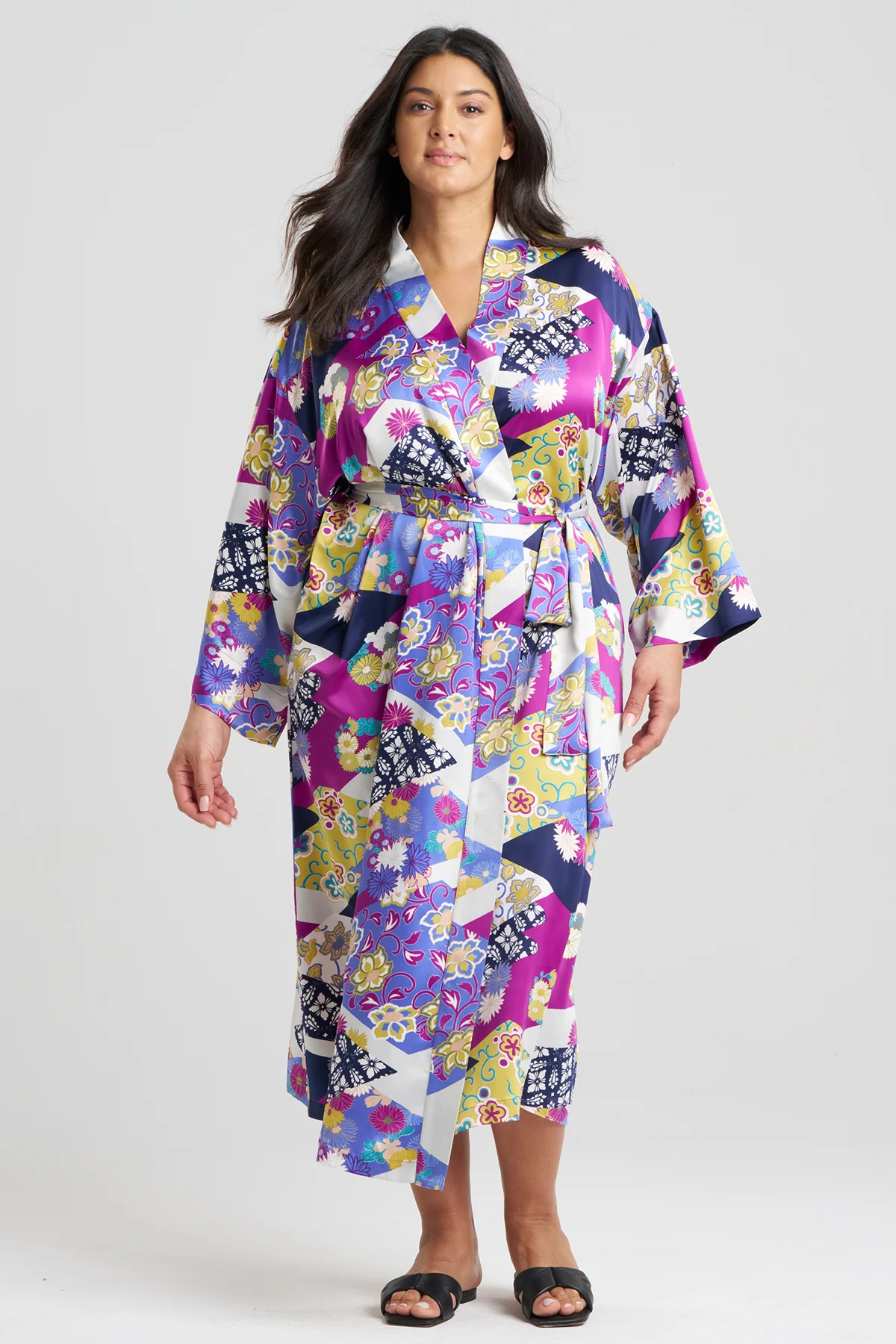 Deco Satin Robe - Image 3