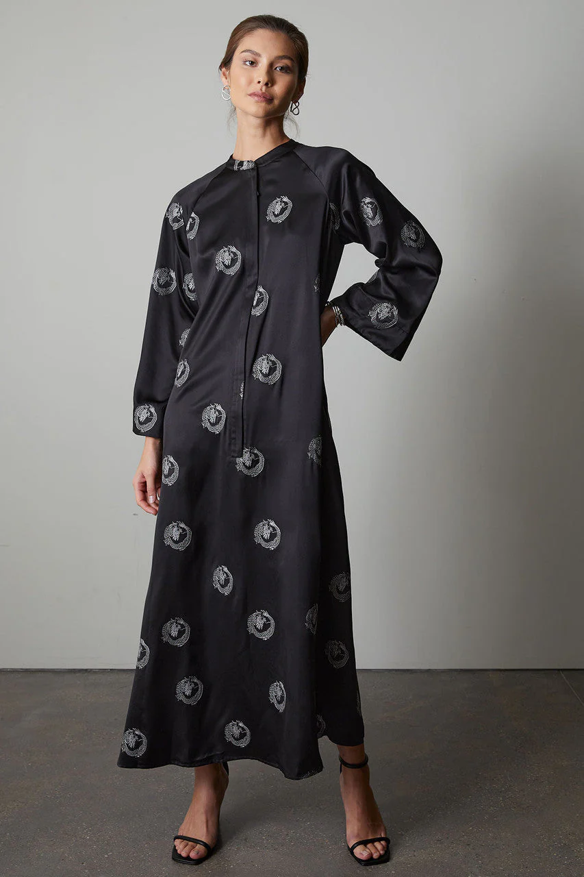 Dragon Crest Zip Caftan - Image 2