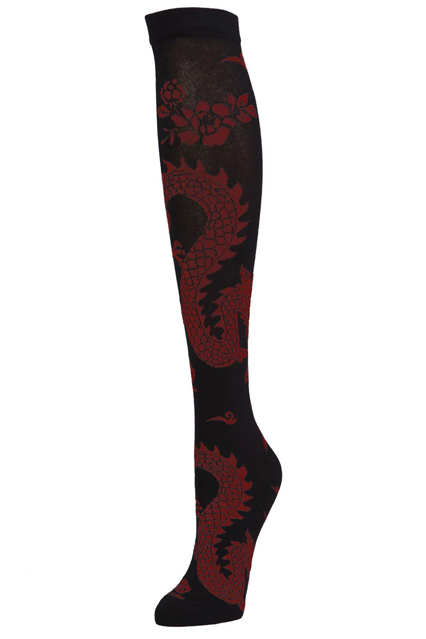 Dragon Knee High Socks