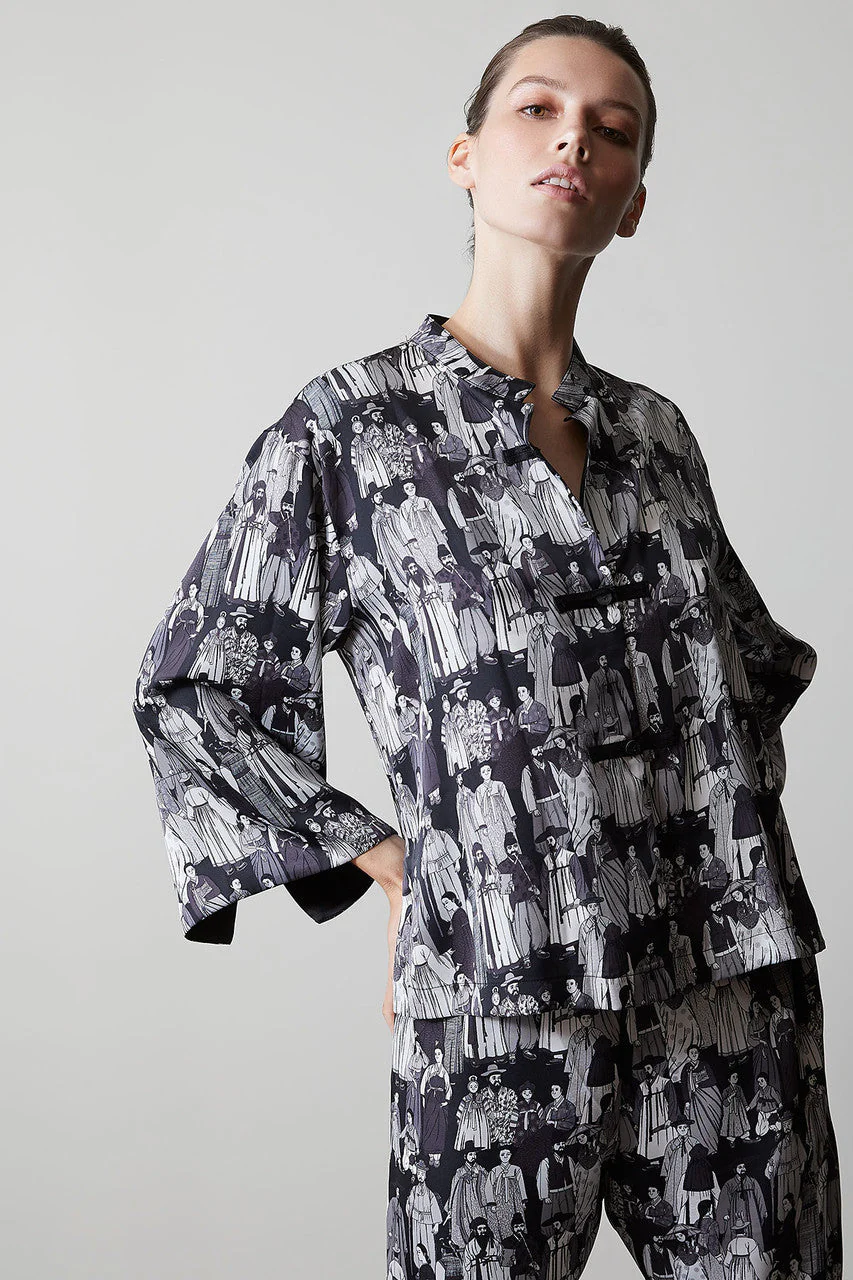 Dynasty PJ - Black - black/grey