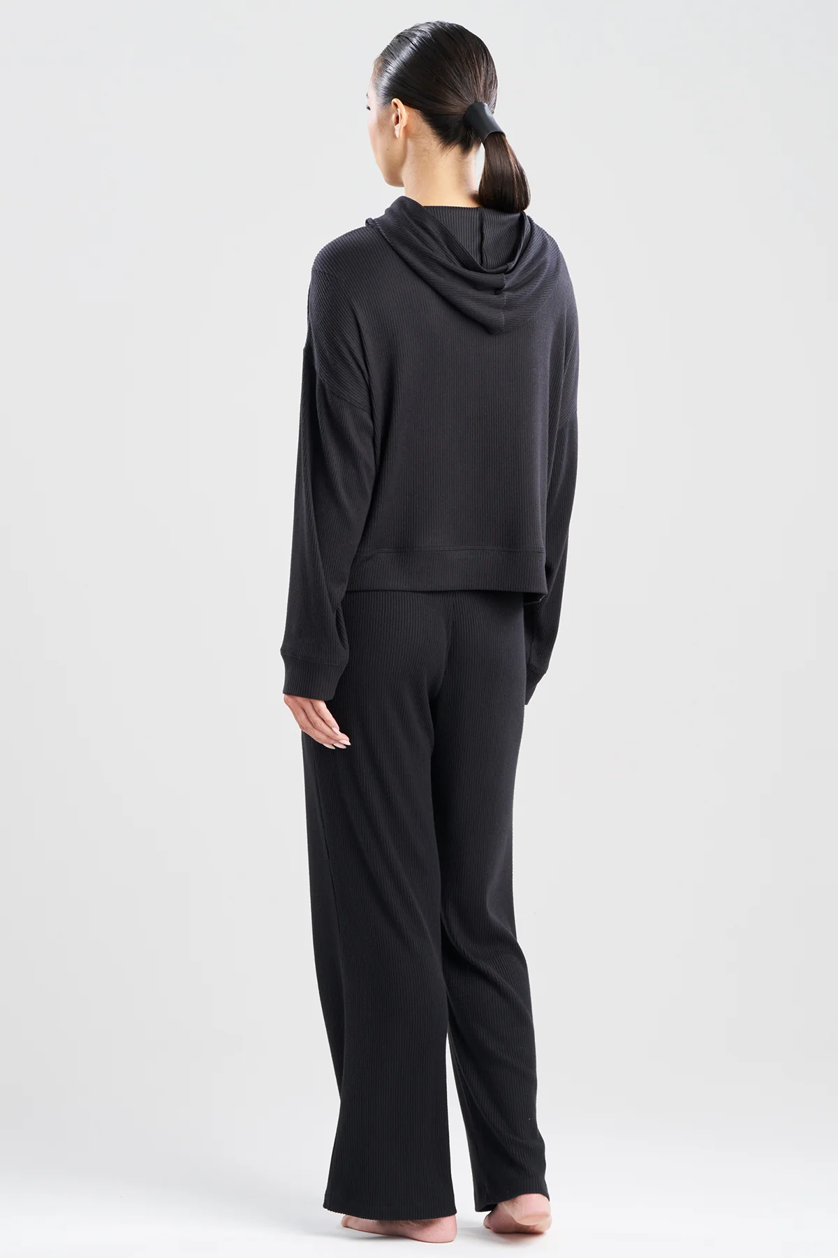 Eden Allover Rib Knit Everywhere Hoodie - Image 2