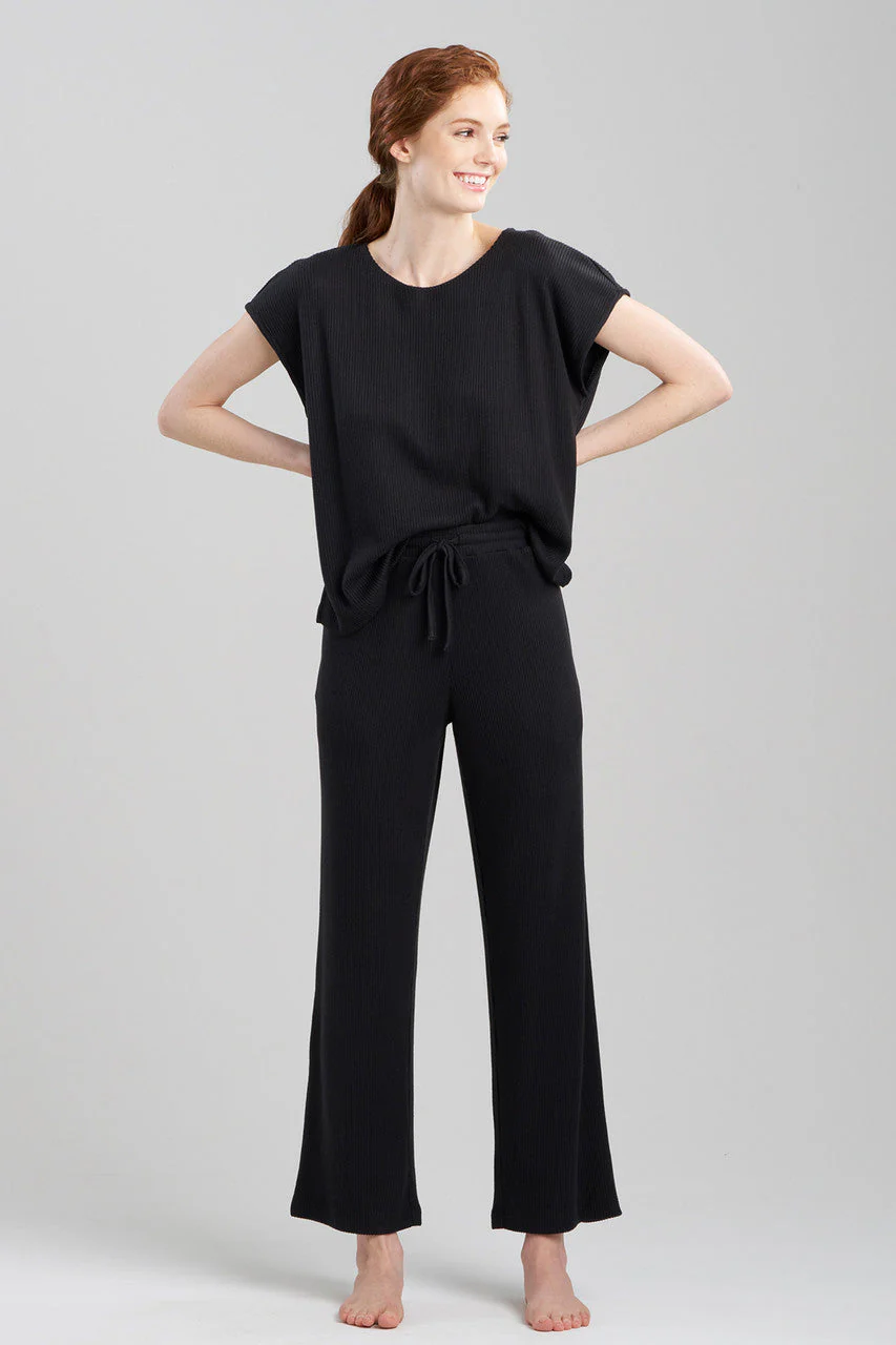 Eden Rib Knit Everywhere Straight Leg Pants - Image 2
