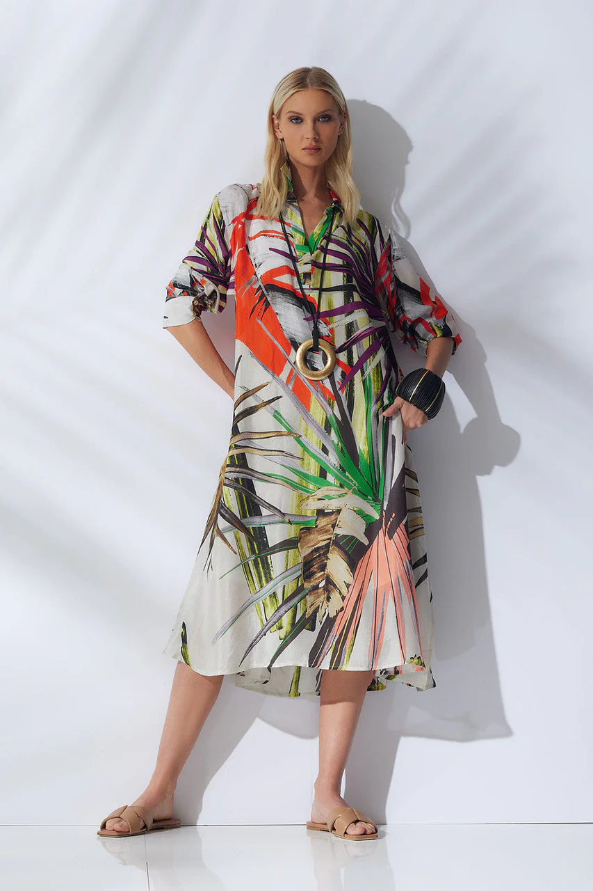 El Nido Obi Silk Shirtdress - Image 7