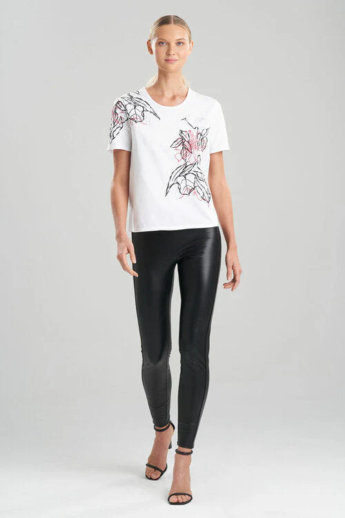 Embroidered Cotton T-Shirt - Image 7
