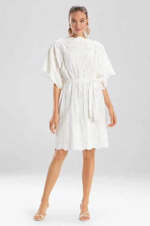 Embroidered Voile Dress - Image 6