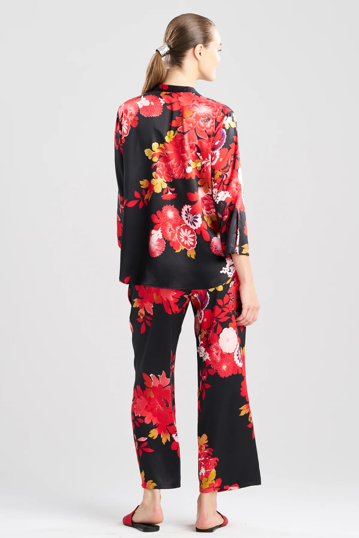 Empress Printed Satin PJ - Image 2
