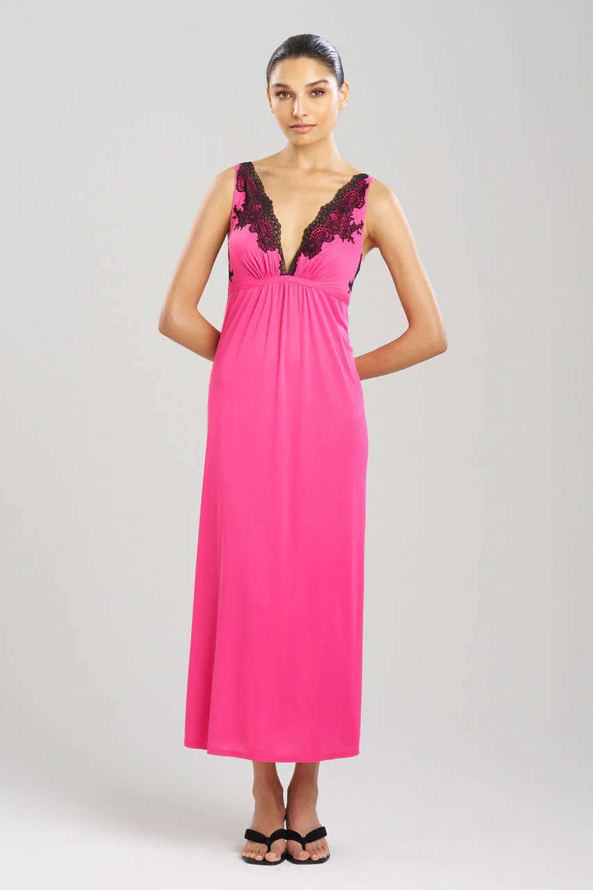 Enchant Lace Applique Slip Dress