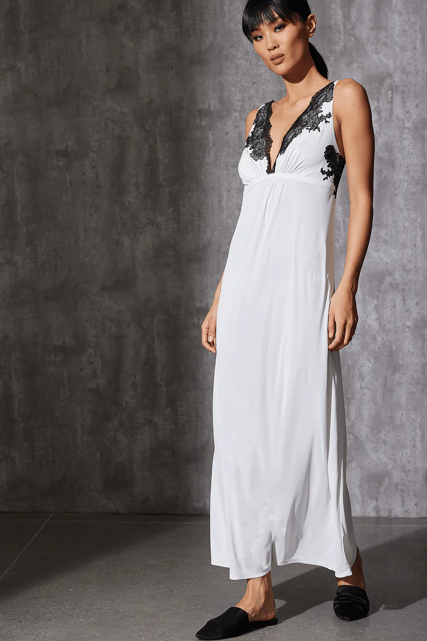 Enchant Lace Applique Slip Dress - Image 7
