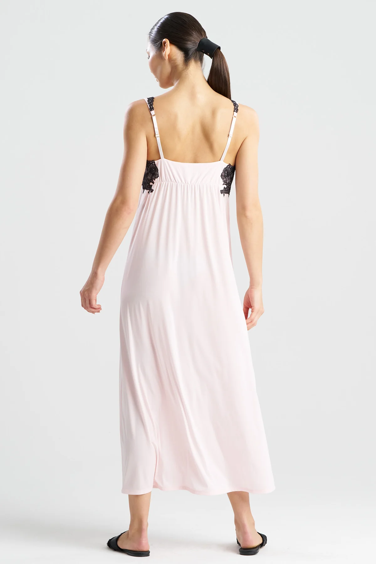 Enchant Lace Applique V-Neck Slip Dress - Image 3