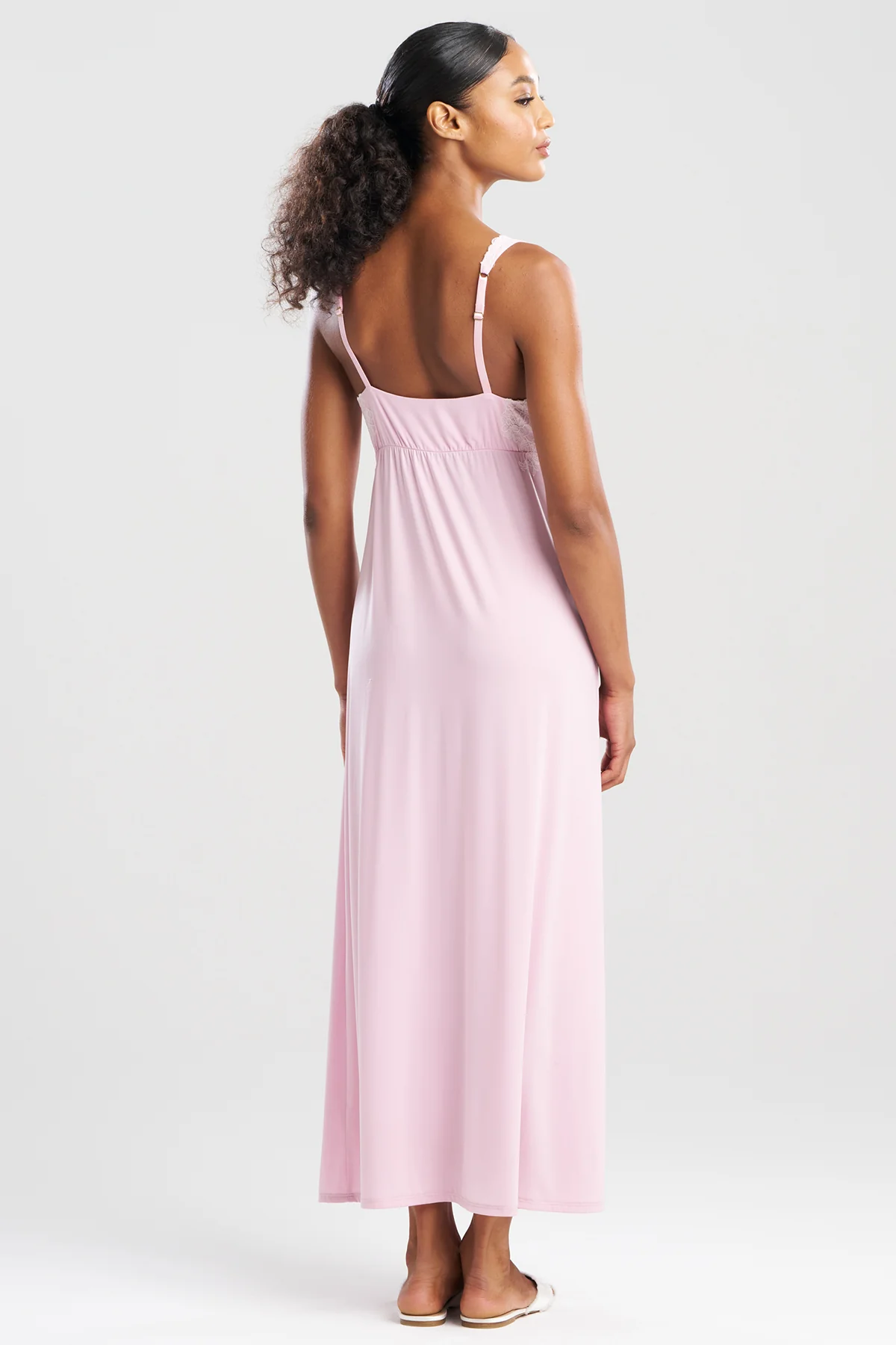 Enchant Lace Applique V-Neck Slip Dress - Image 3