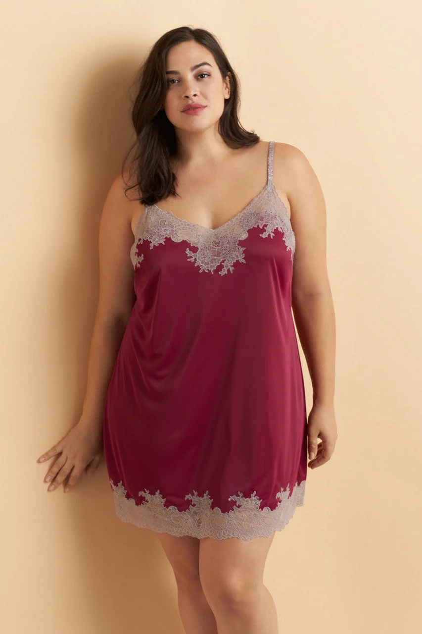 Enchant Lace Trim Chemise - Image 17