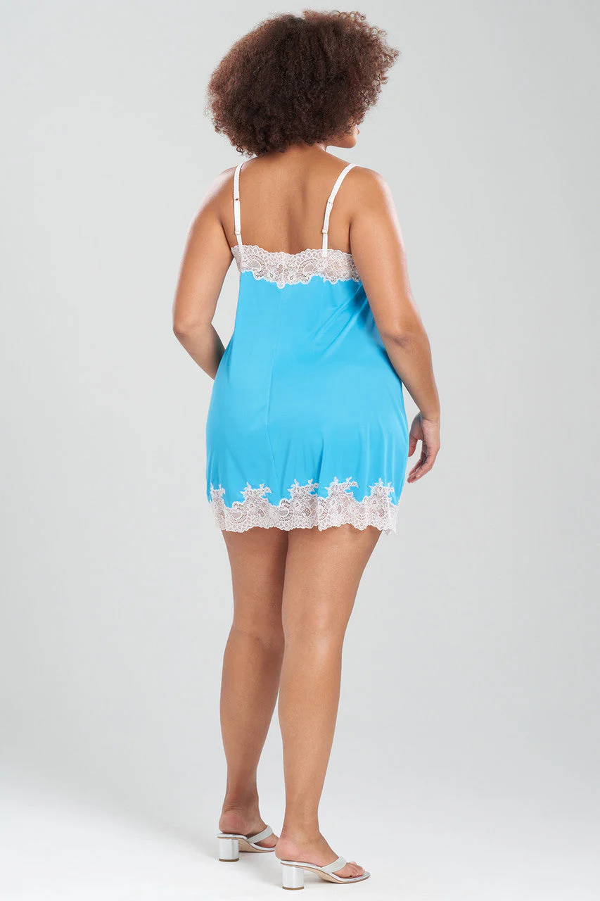 Enchant Lace Trim Chemise - Image 59