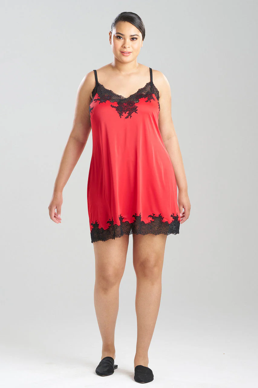 Enchant Lace Trim Chemise - Image 86
