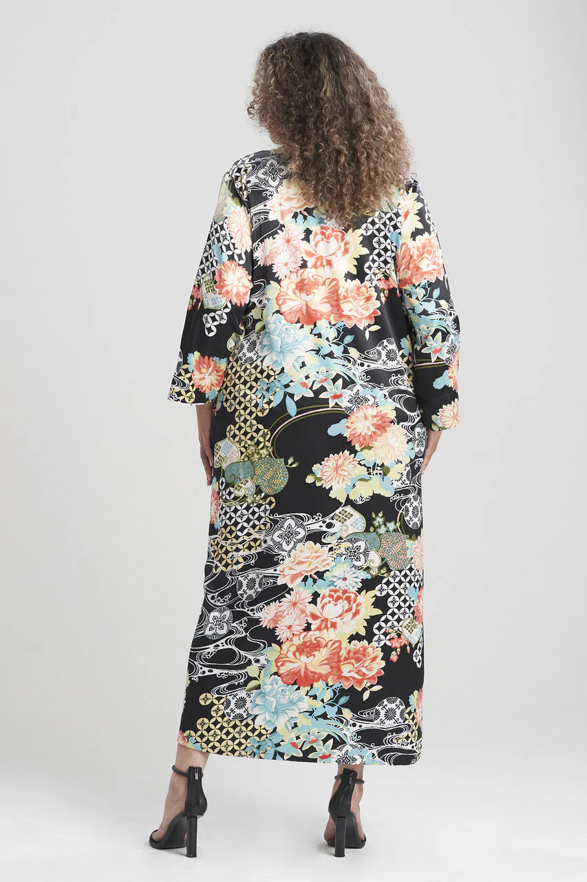 Enchanted Garden Zip Caftan - Image 2