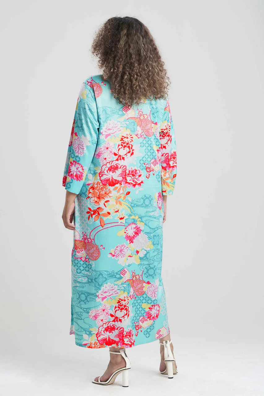 Enchanted Garden Zip Caftan - Image 4