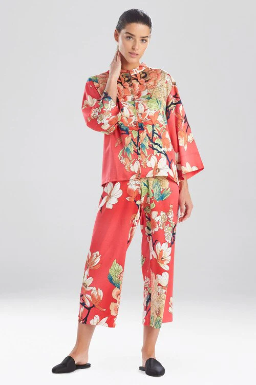 Enchanted Lotus Satin Mandarin PJ - Image 6