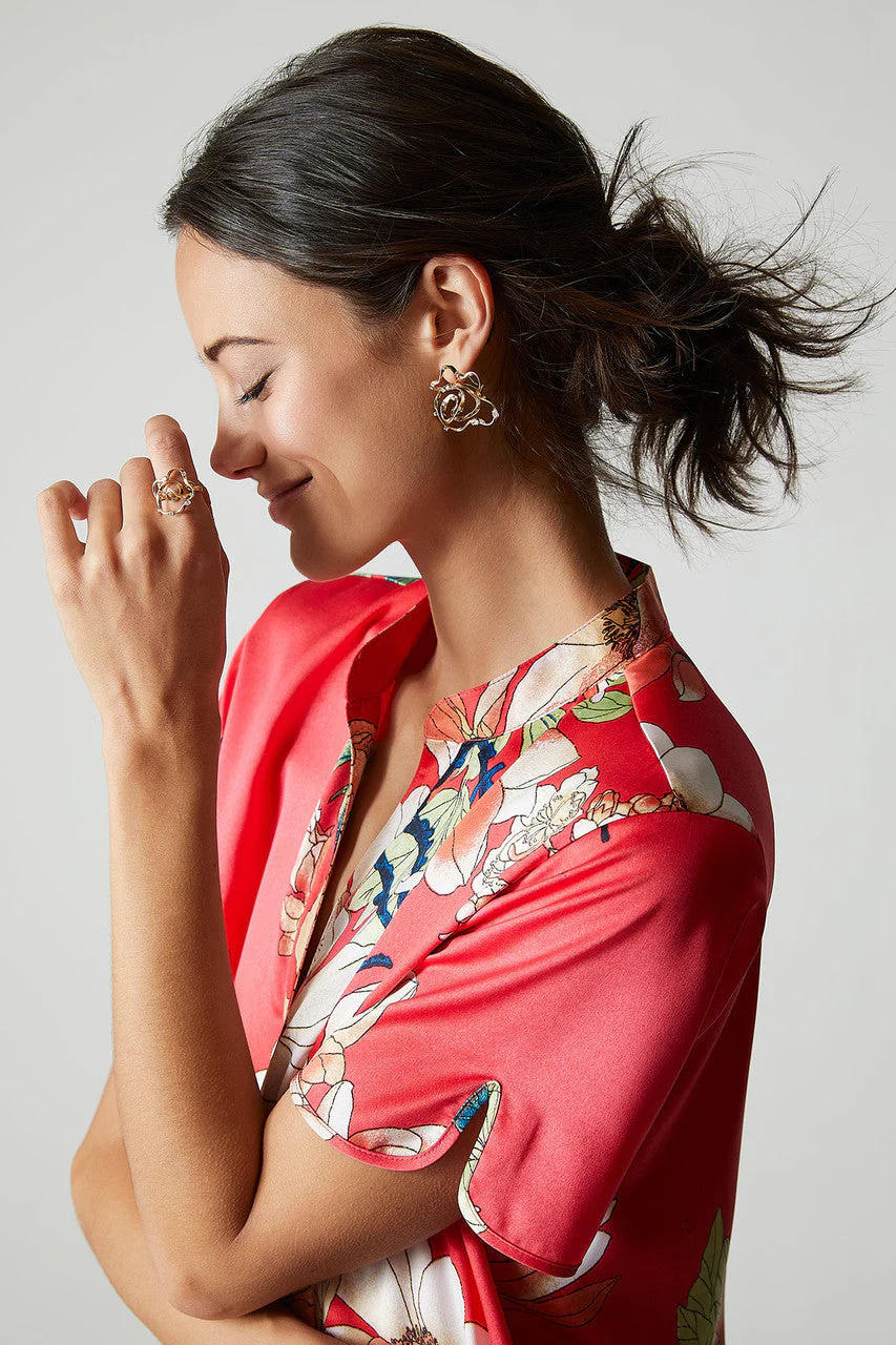 Enchanted Lotus Satin PJ - Image 5