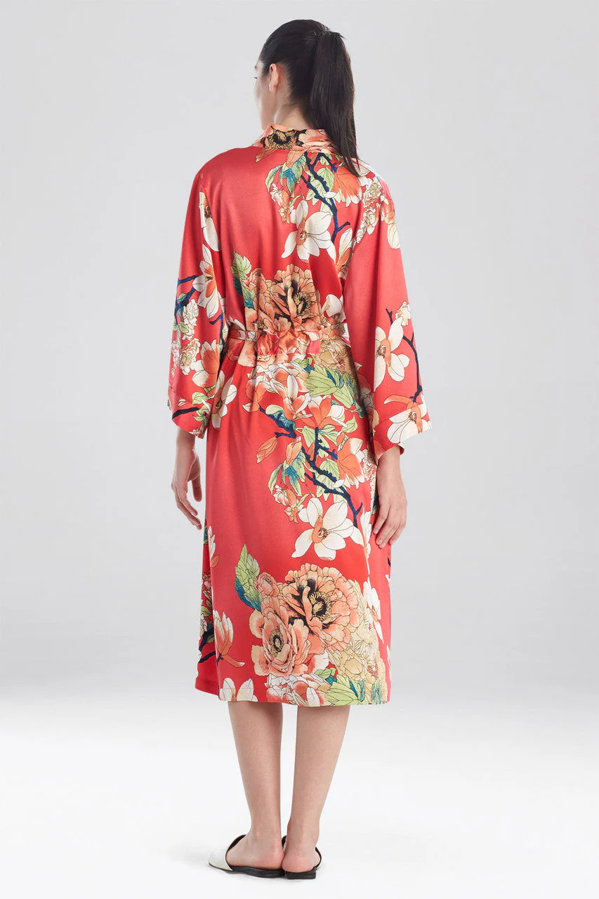 Enchanted Lotus Satin Robe - Image 3