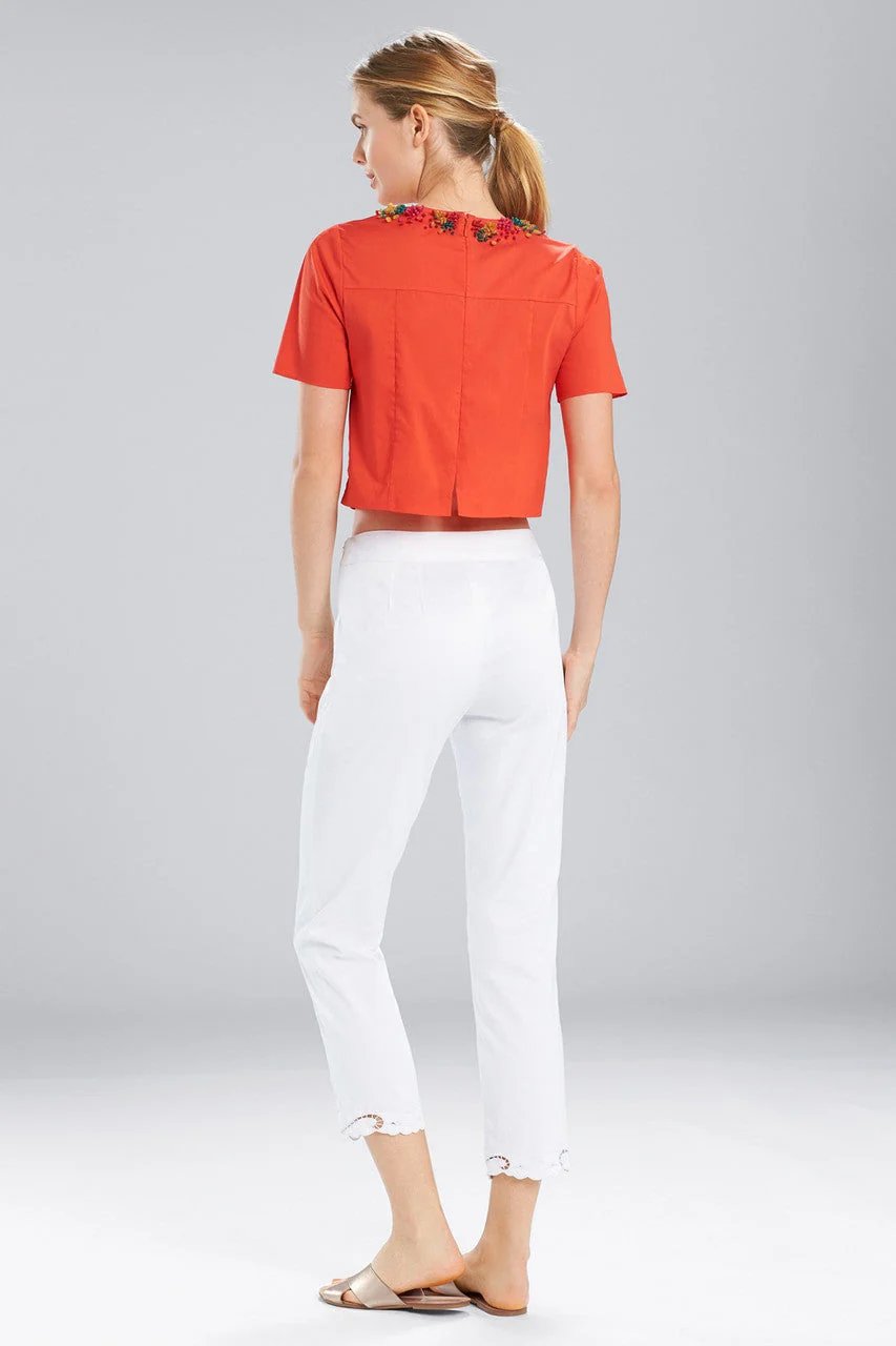 Essential Pants With Embroidery - Image 2