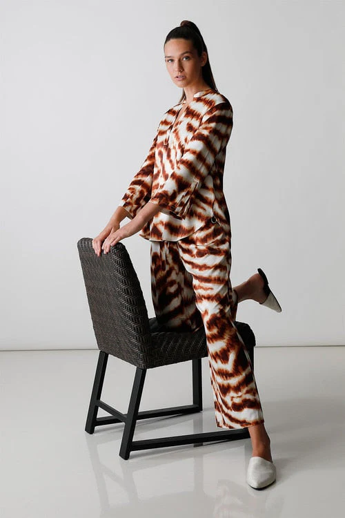 Ethereal Tiger Satin PJ - Image 11