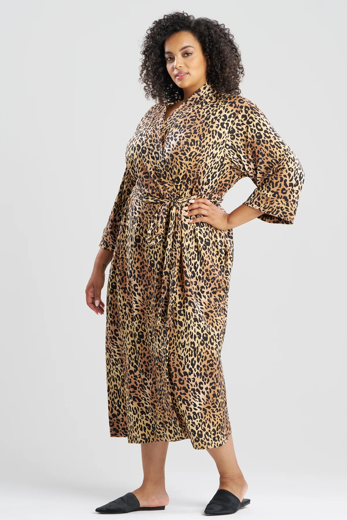 Exotic Animal Cozy Knit Robe