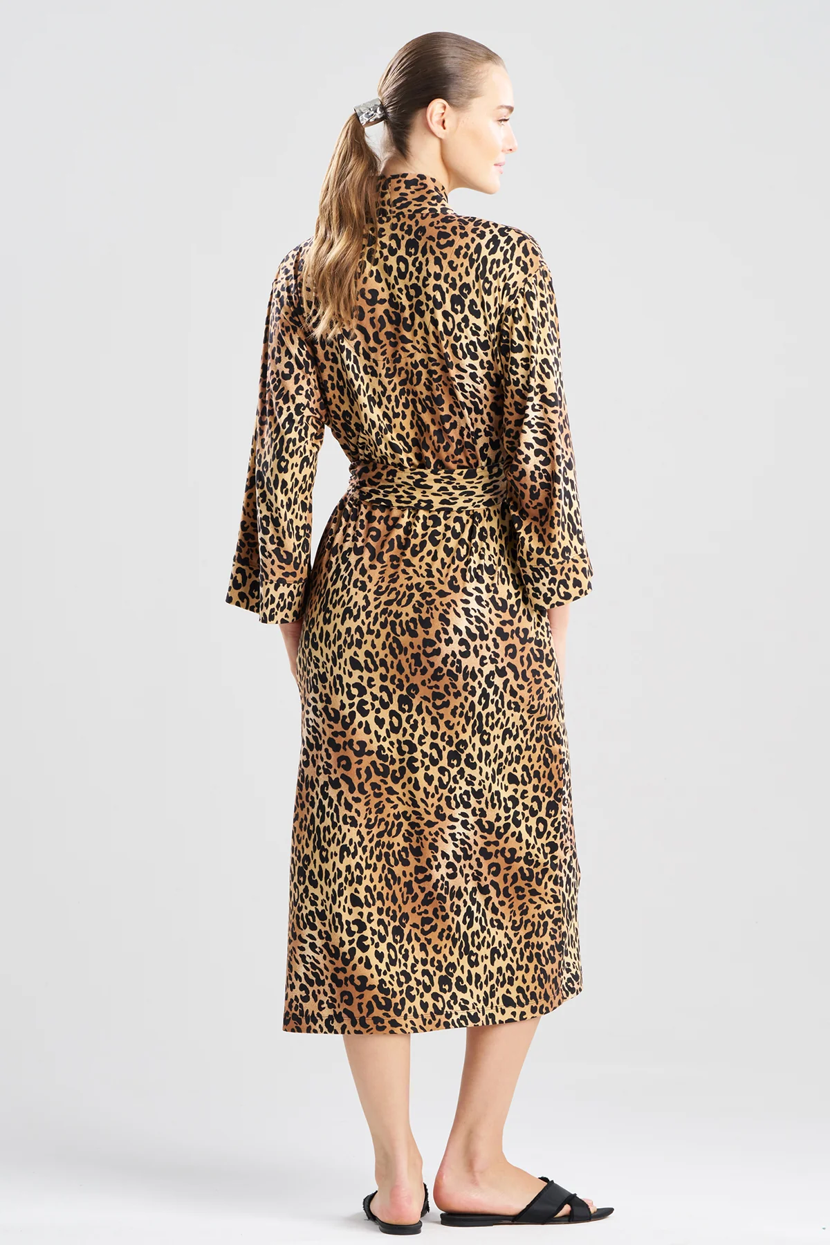 Exotic Animal Cozy Knit Robe - Image 5