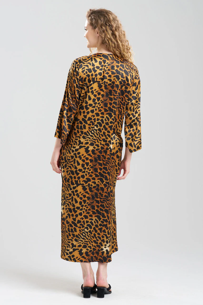 Exotic Animal Zip Caftan - Image 2