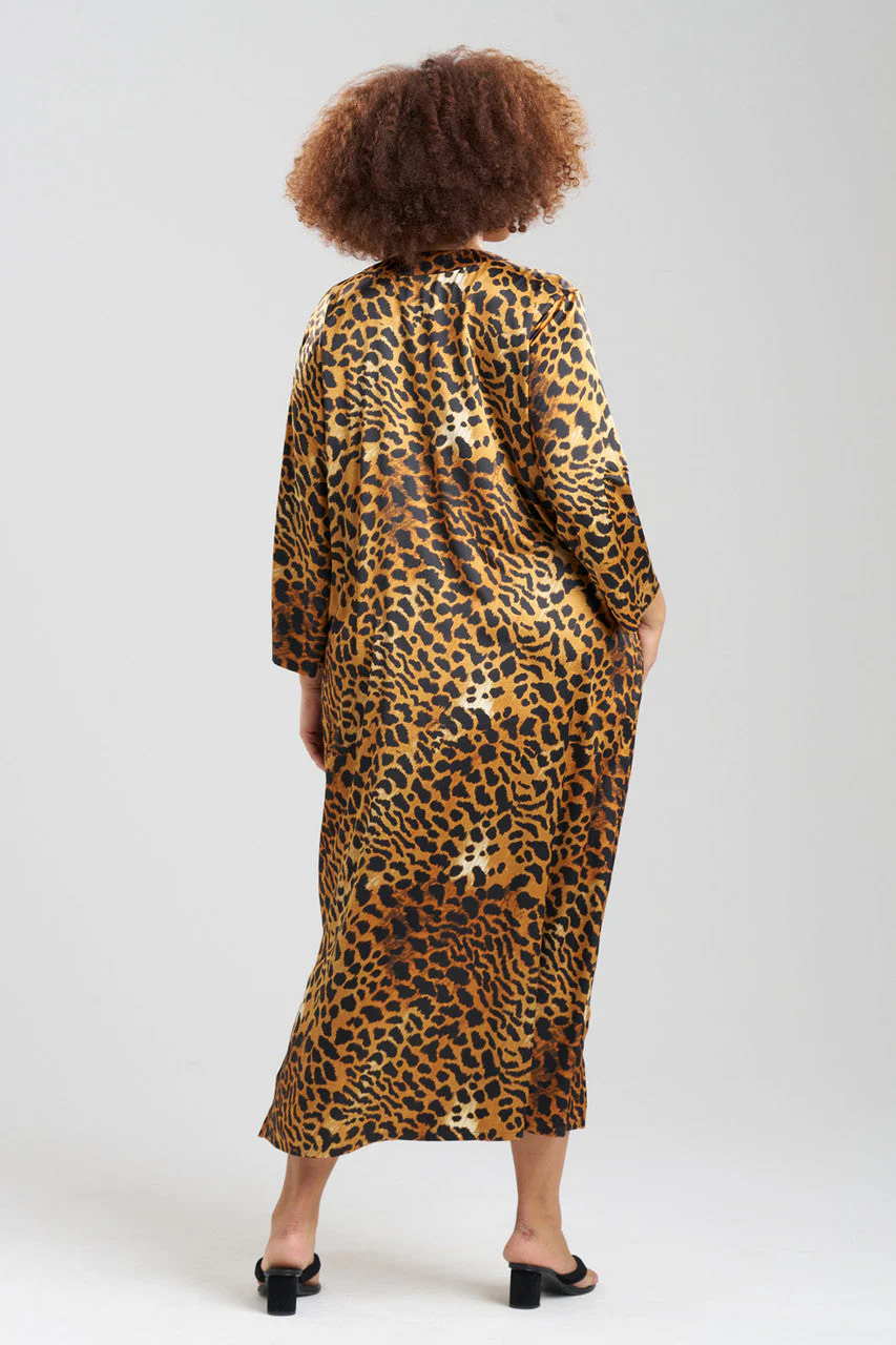 Exotic Animal Zip Caftan - Image 4