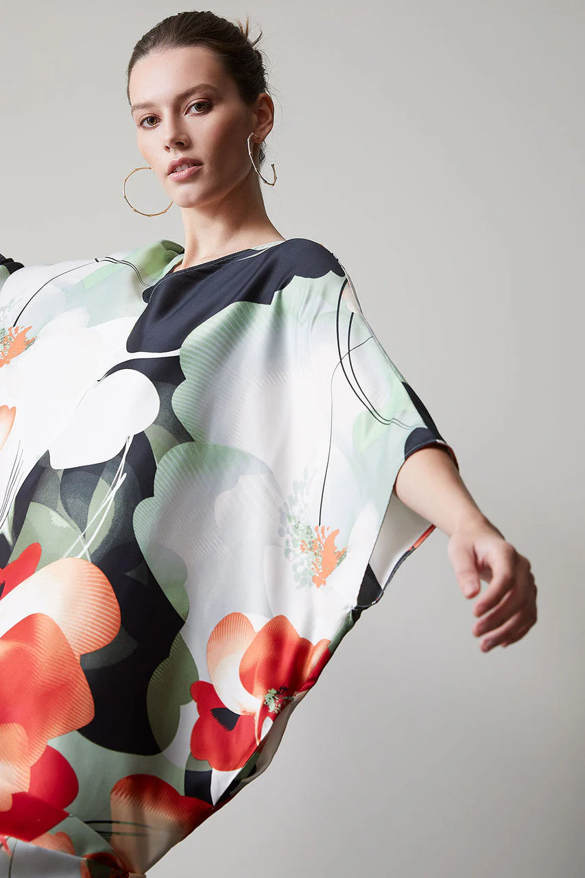 Exotic Poppy Caftan - Image 5
