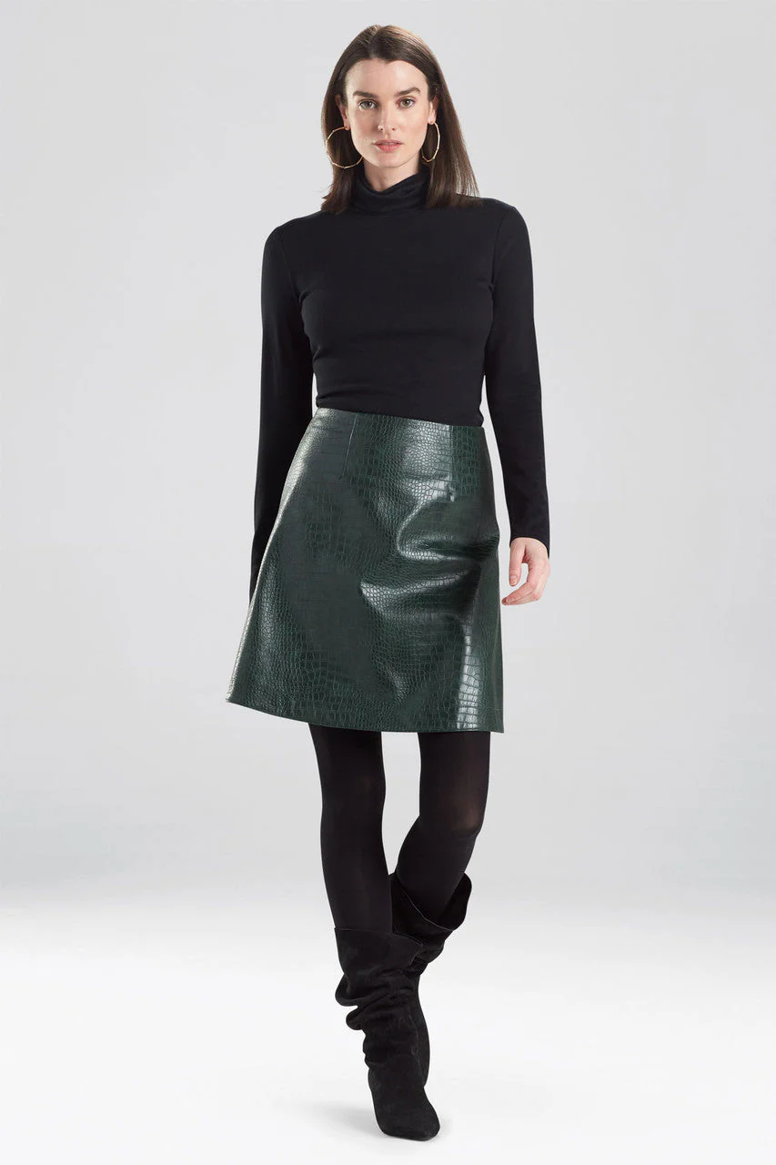 Faux Croco Skirt - Image 2