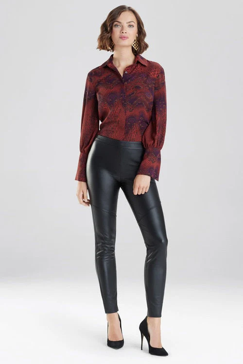 Faux Leather Leggings - Image 7