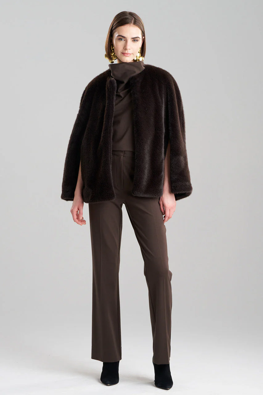 Faux Mink Cape - Image 2