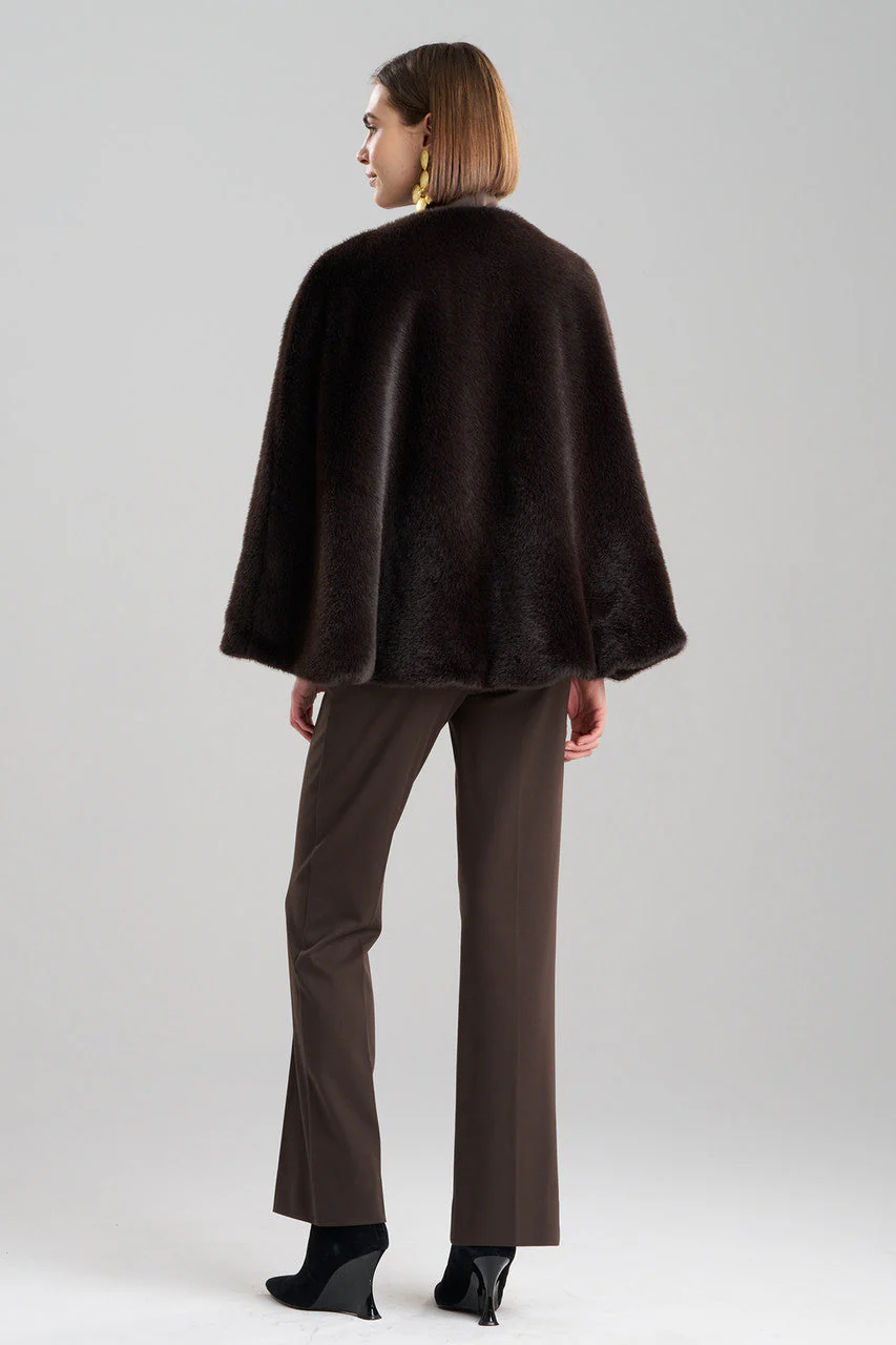Faux Mink Cape - Image 3