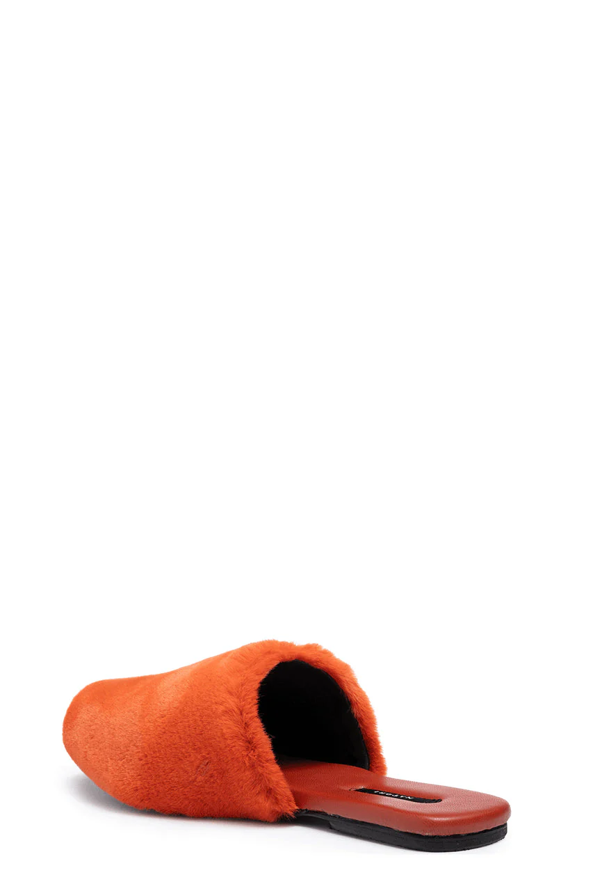 Faux Sheared Mink Slide - Image 3