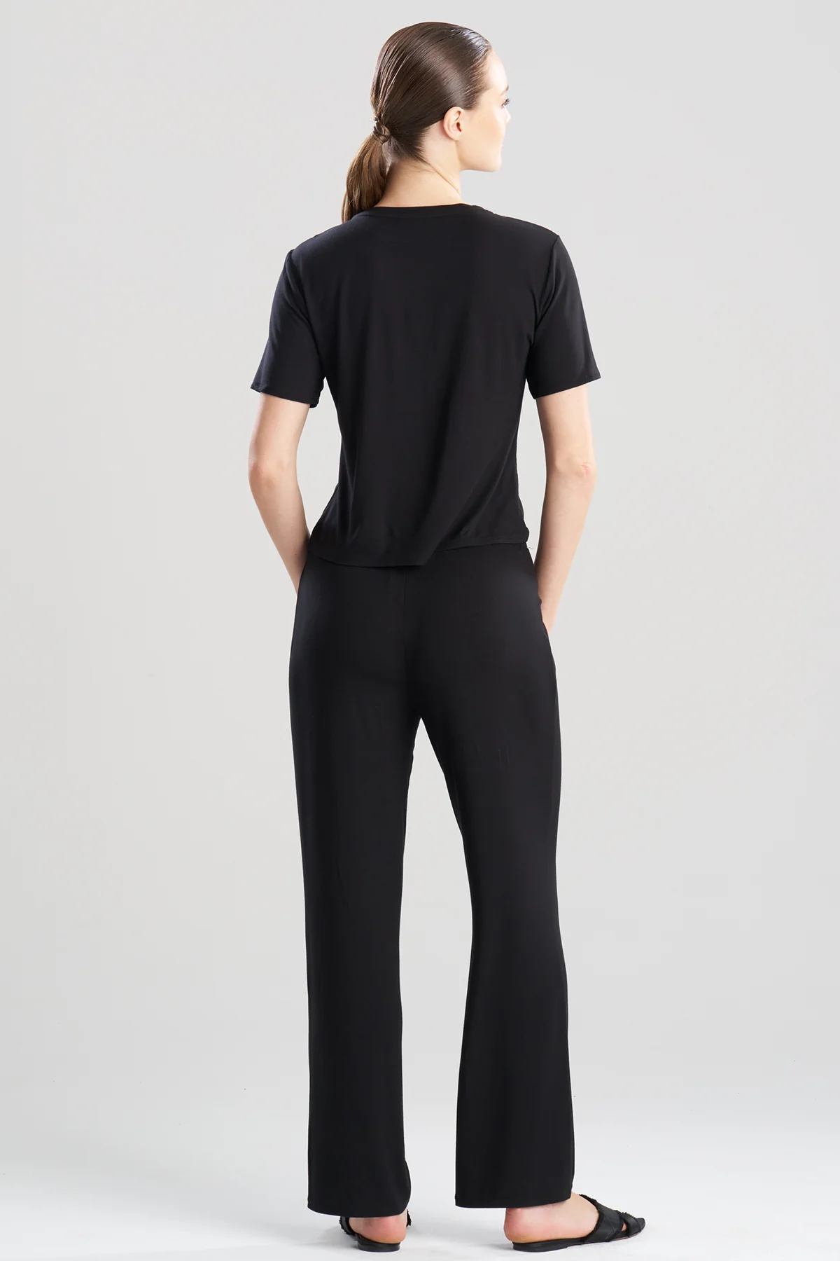 Feathers Essentials Lenzing™ Ecovero™ Viscose Crew Neck PJ - Image 2