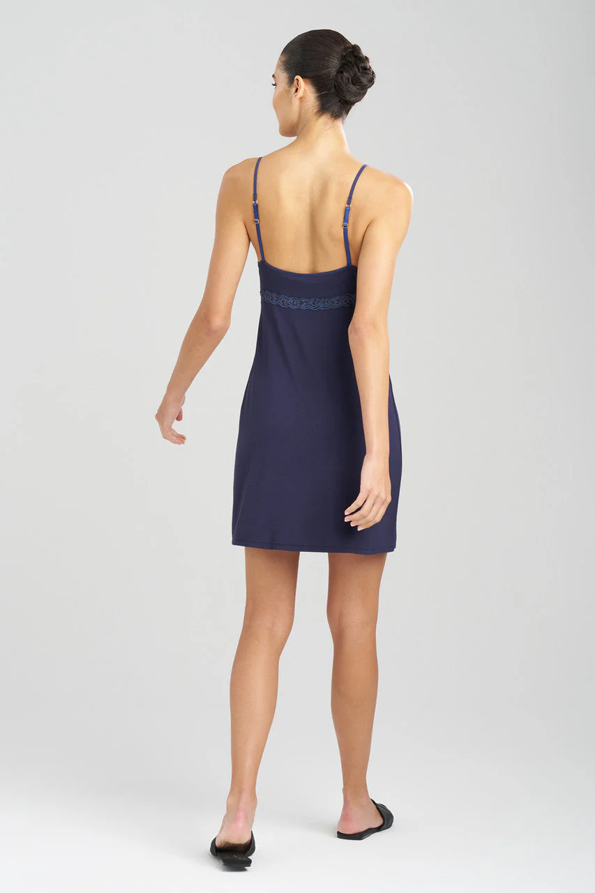 Feathers Essentials Lenzing™ Ecovero™ Viscose Lace Applique Chemise - Image 2