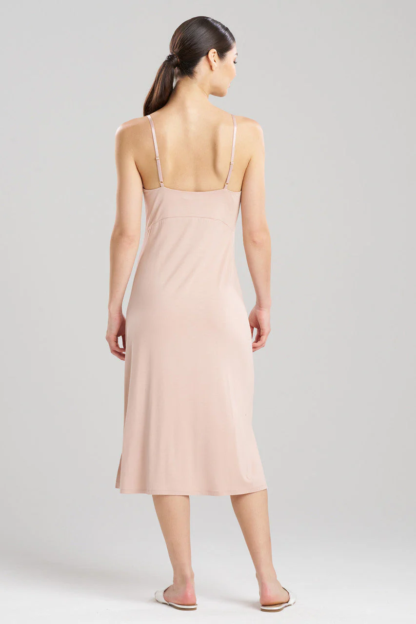 Feathers Essentials Lenzing™ Ecovero™ Viscose Lace Slip Dress - Image 2