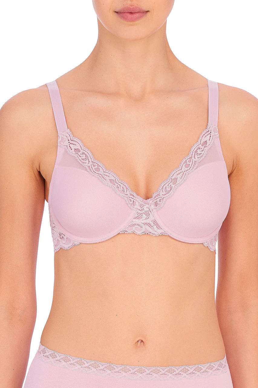 Feathers Full Figure Contour Underwire Bra