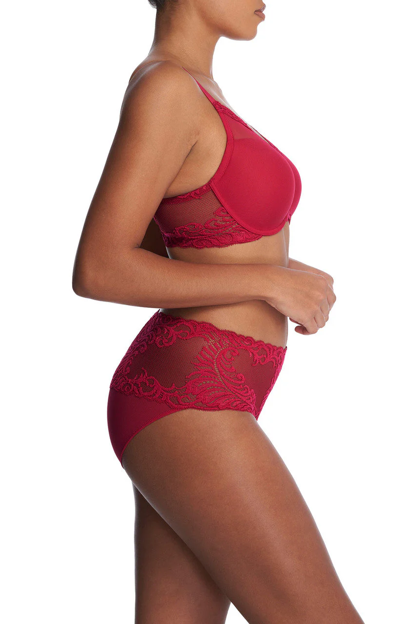 Feathers Full Figure Contour Underwire Bra - Image 8