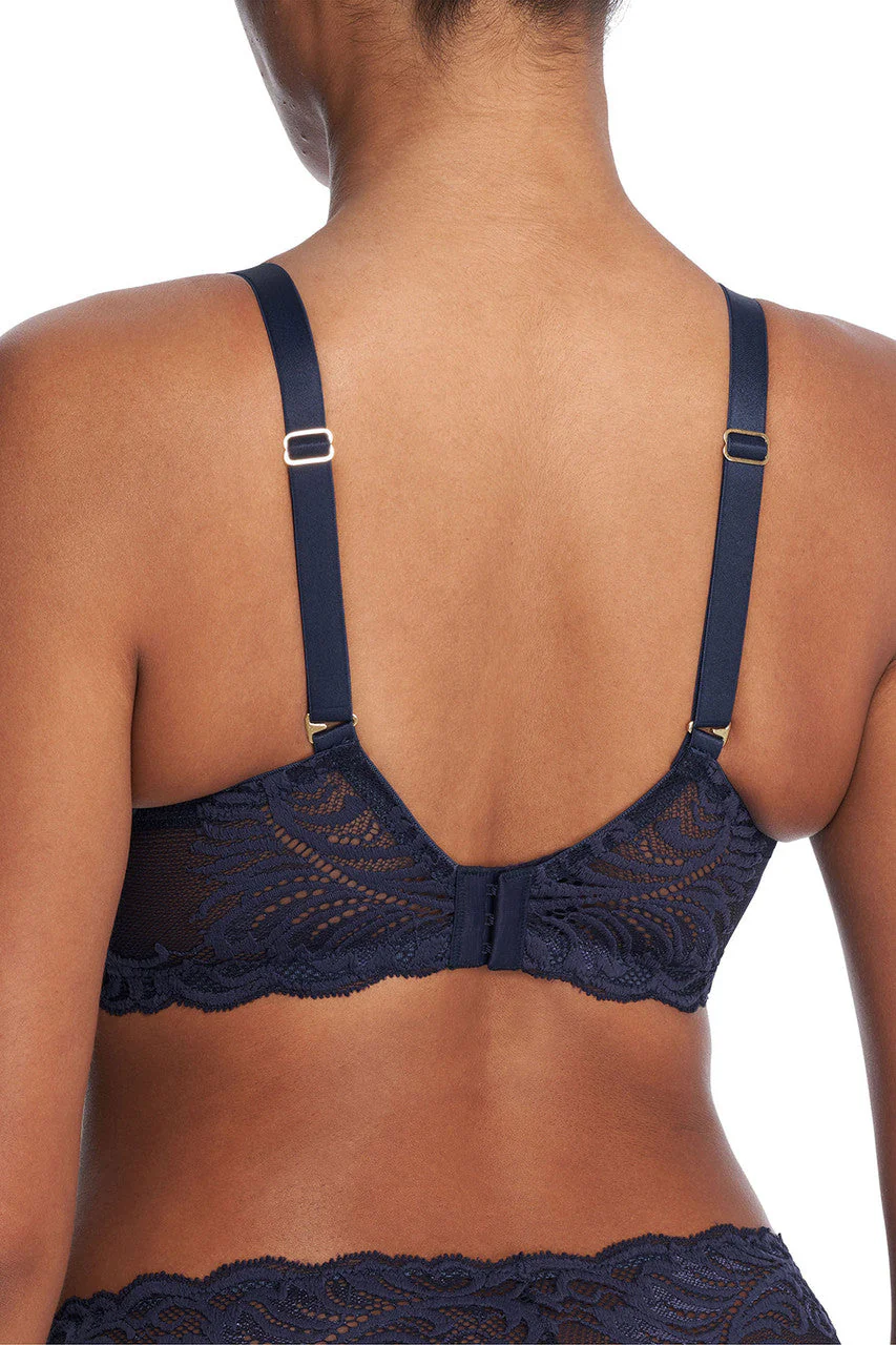 Feathers Full Figure Contour Underwire Bra - Image 3