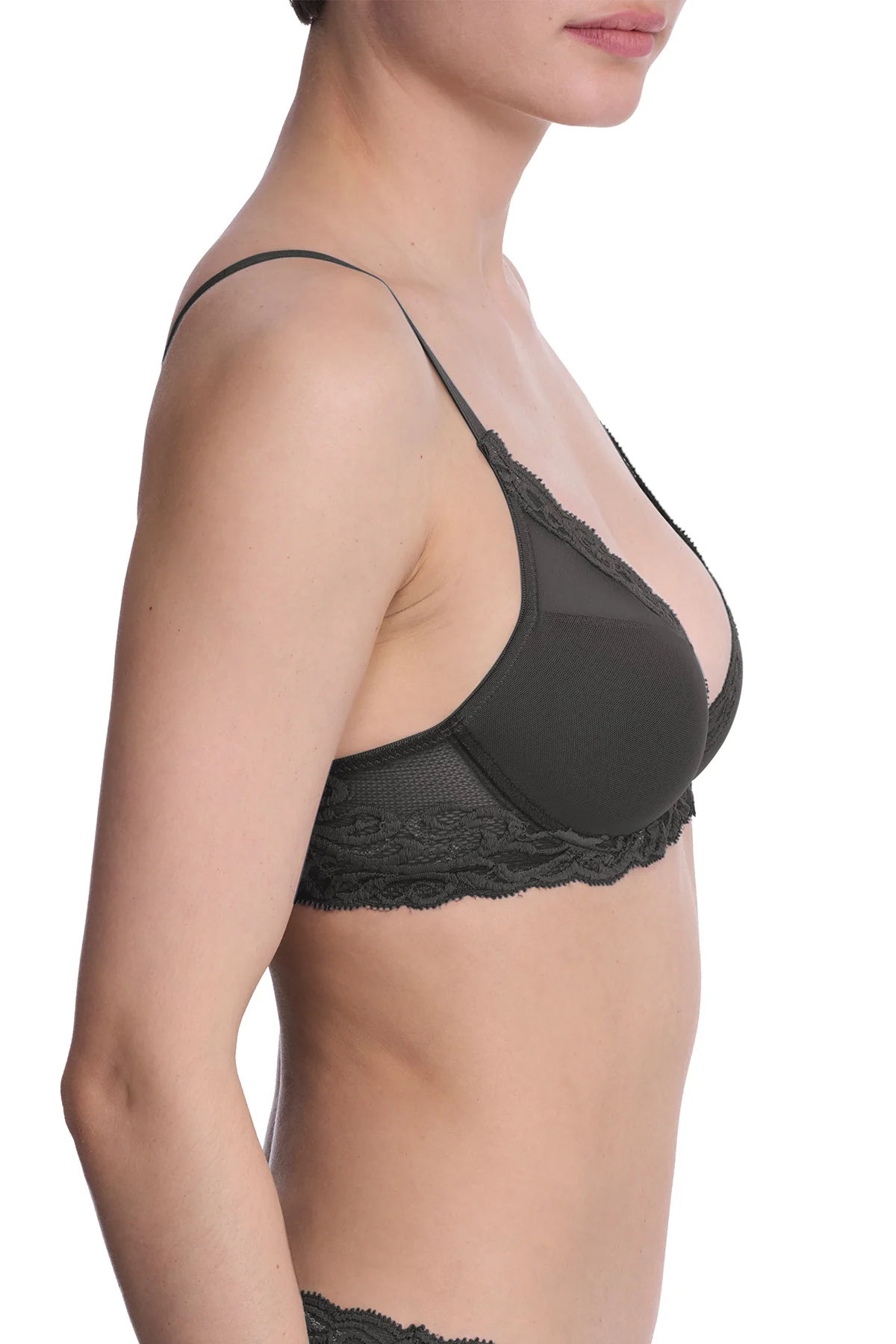 Feathers Plunge T-Shirt Bra - Select Colors - Image 3