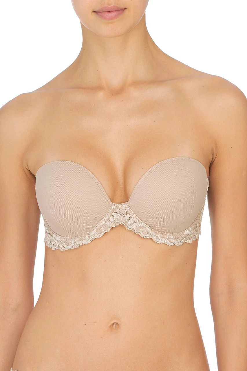 Feathers Strapless Bra