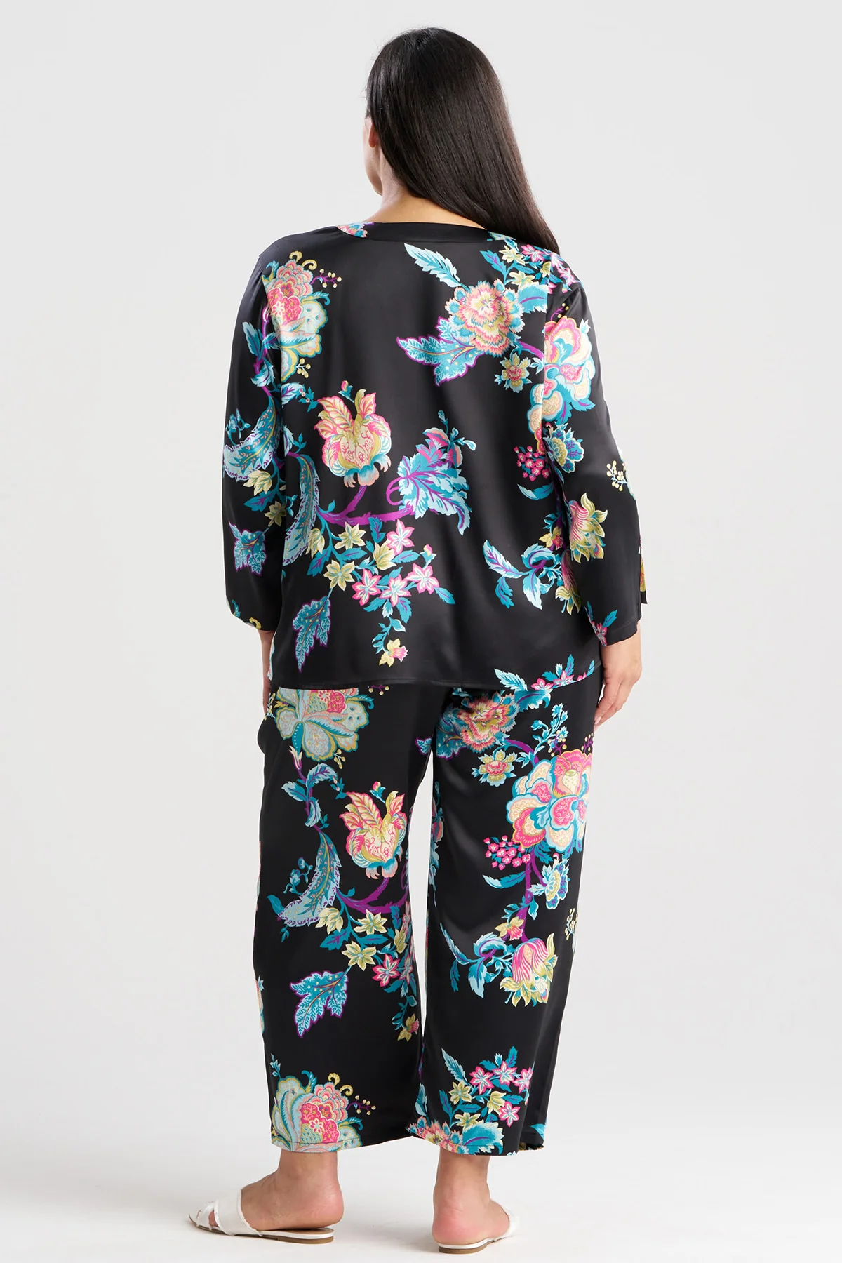Festival Satin Long Sleeve PJ - Image 4