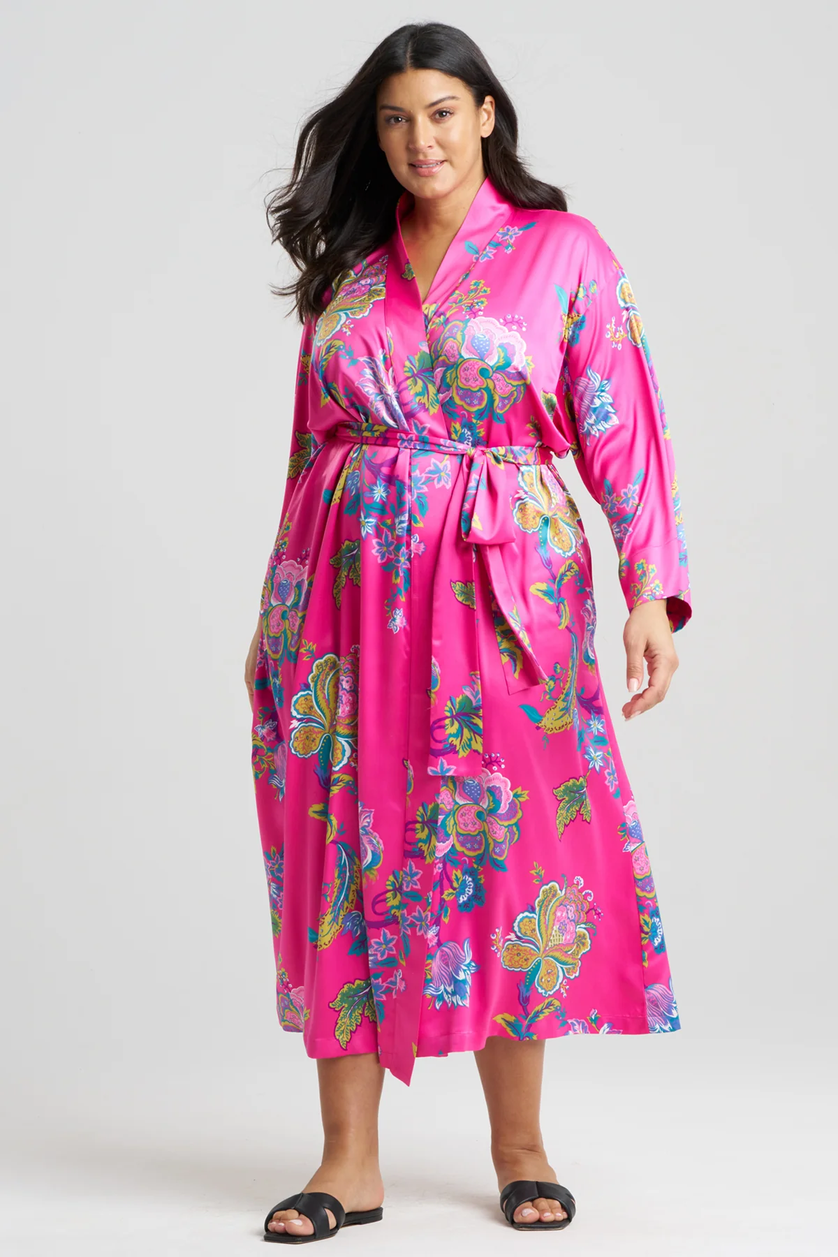 Festival Satin Robe - Image 3